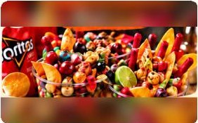 Papas preparadas y antojos listos para compartir